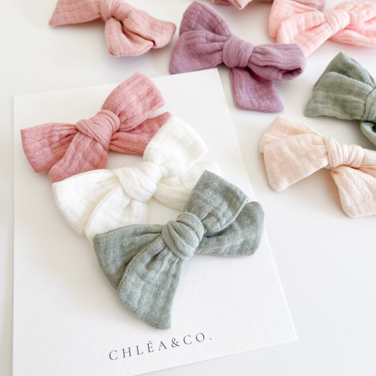 Jolene Muslin Bow