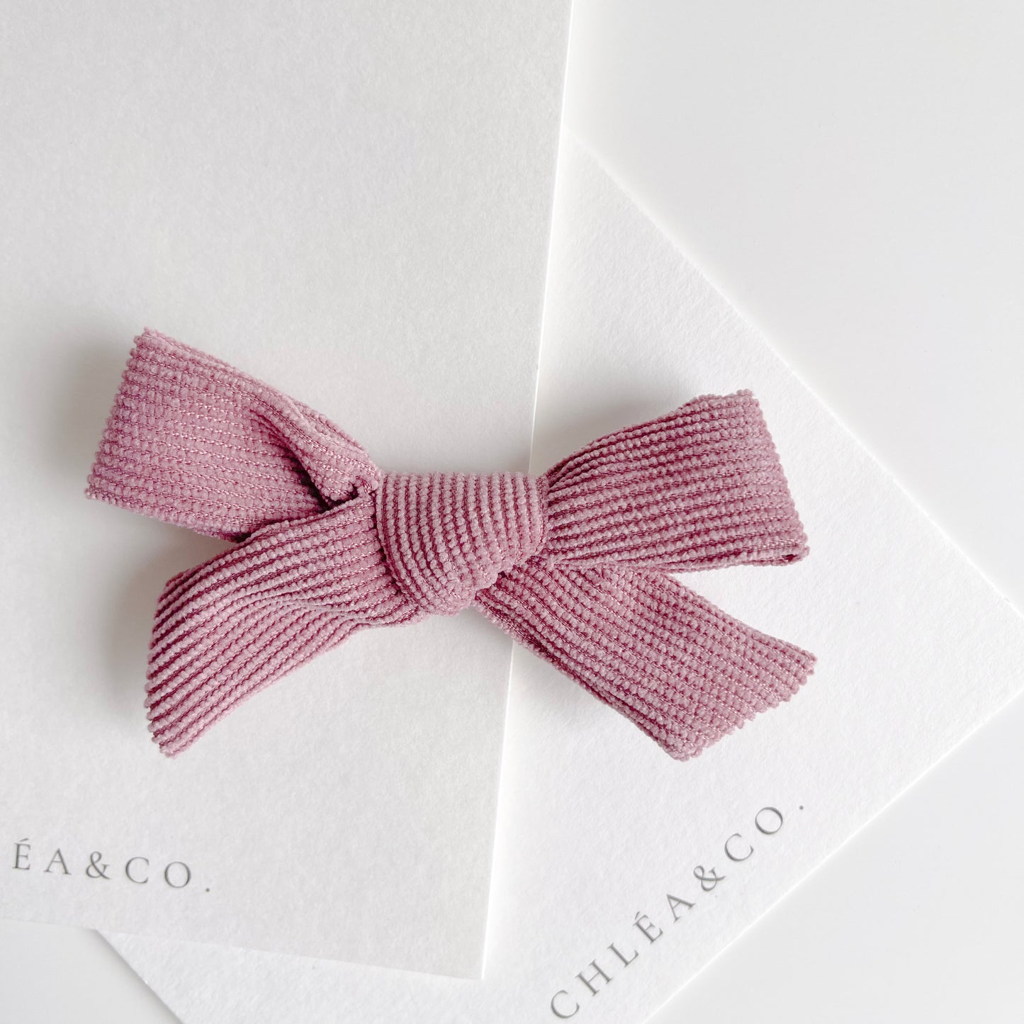 Mary Ann Corduroy Bow