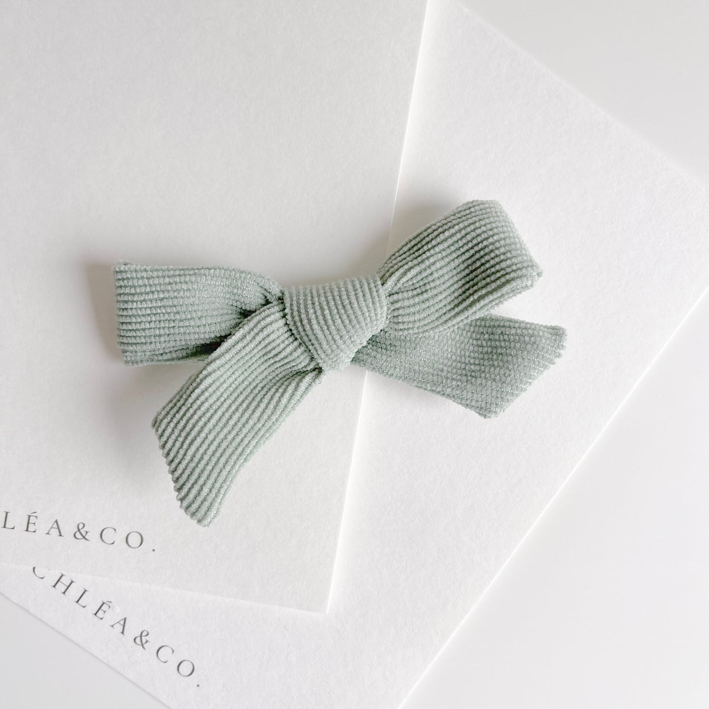 Mary Ann Corduroy Bow
