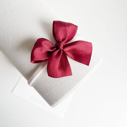 Alivia Silk Bow Headband - Chléa & Co.
