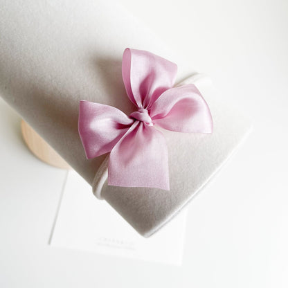 Alivia Silk Bow Headband - Chléa & Co.