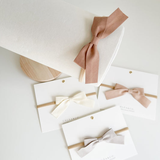 Arcelia Bow Headband - Chléa & Co.