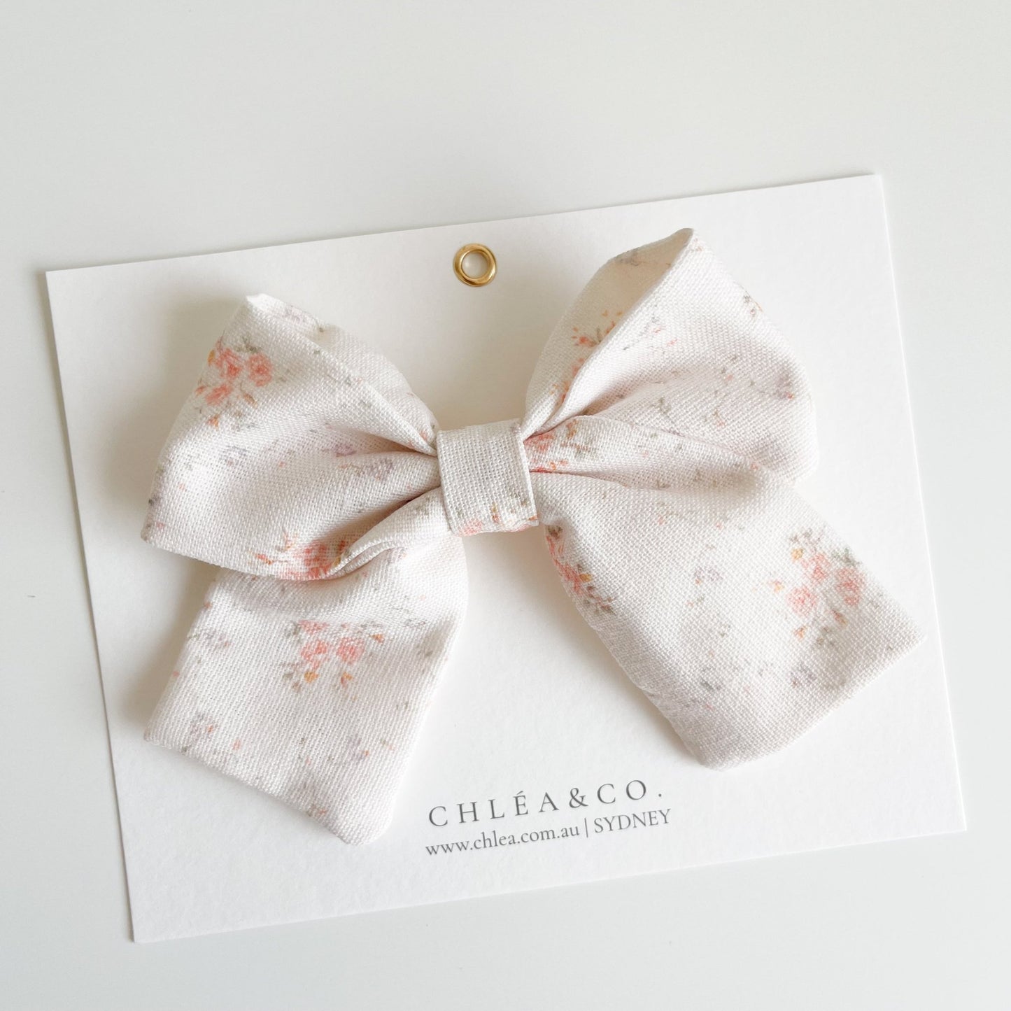 Ayla Rose Classic Bow - Chléa & Co.