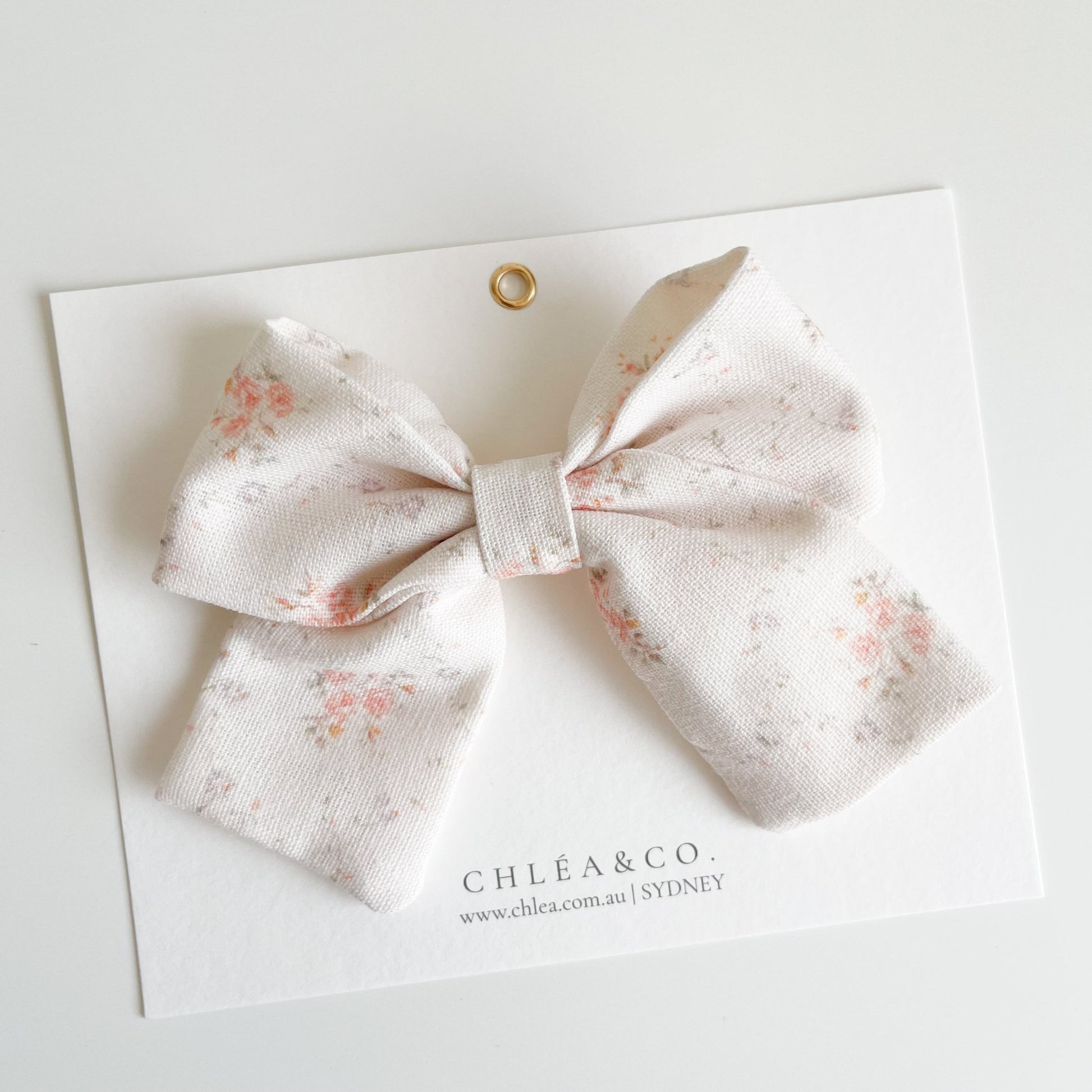 Ayla Rose Classic Bow - Chléa & Co.