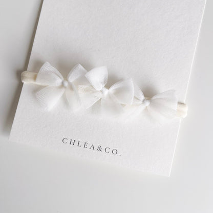 Ballerina Tulle Bow Headband - Chléa & Co.