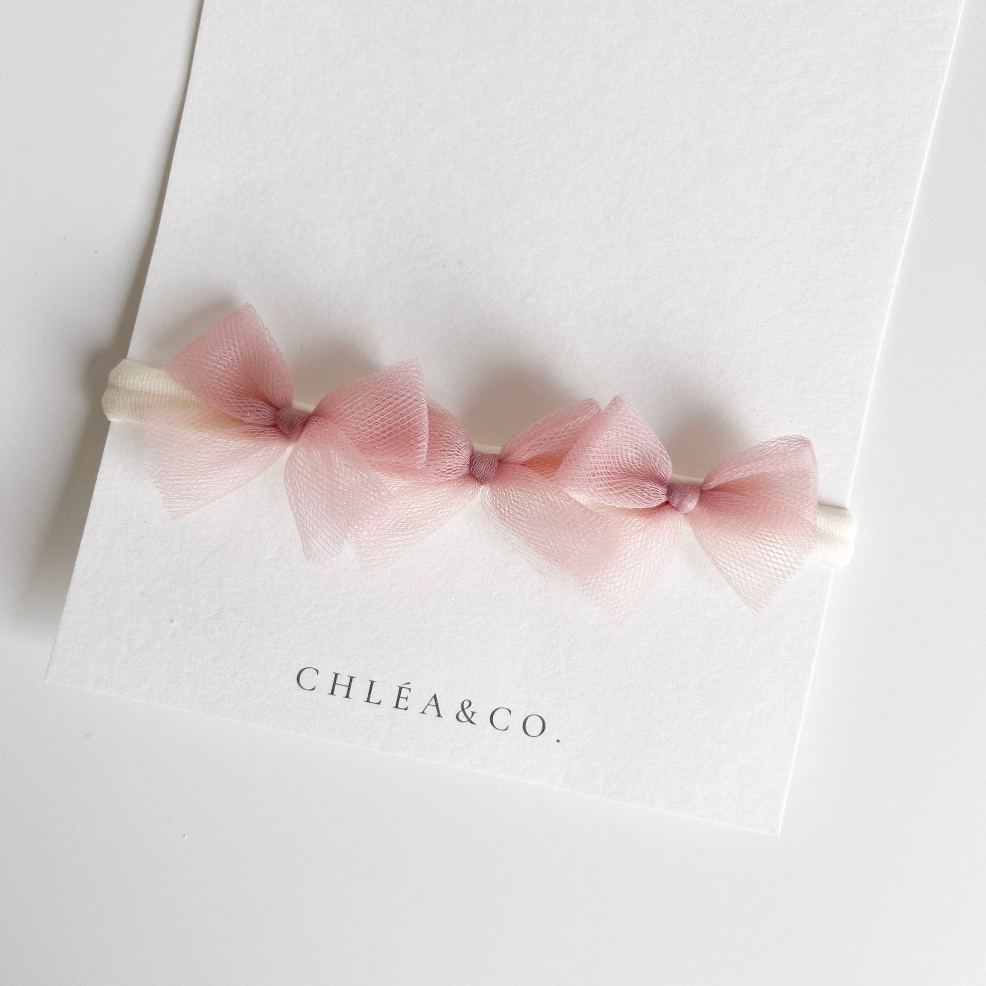 Ballerina Tulle Bow Headband - Chléa & Co.