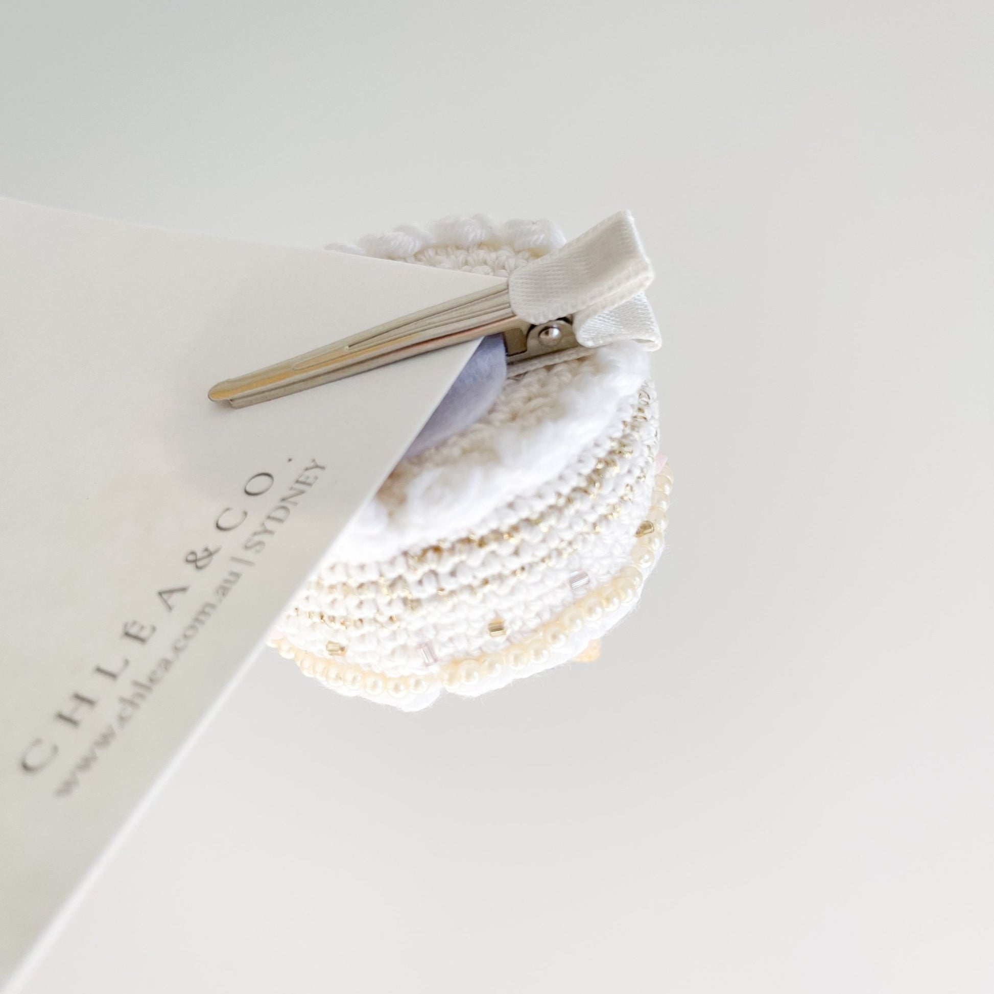 Birthday Cake Crochet Clip - Chléa & Co.