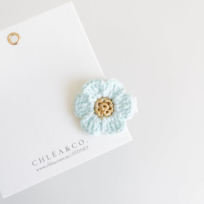 Cherry Blossom Crochet Clip - Chléa & Co.