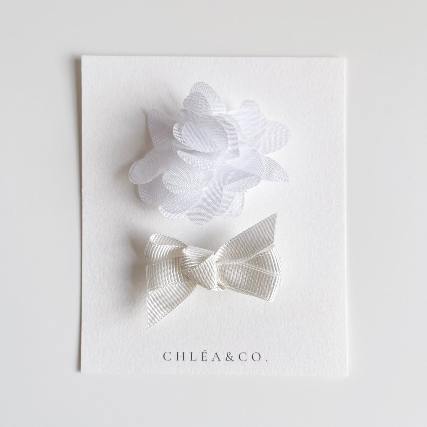 Chiffon Rose Clip - Chléa & Co.