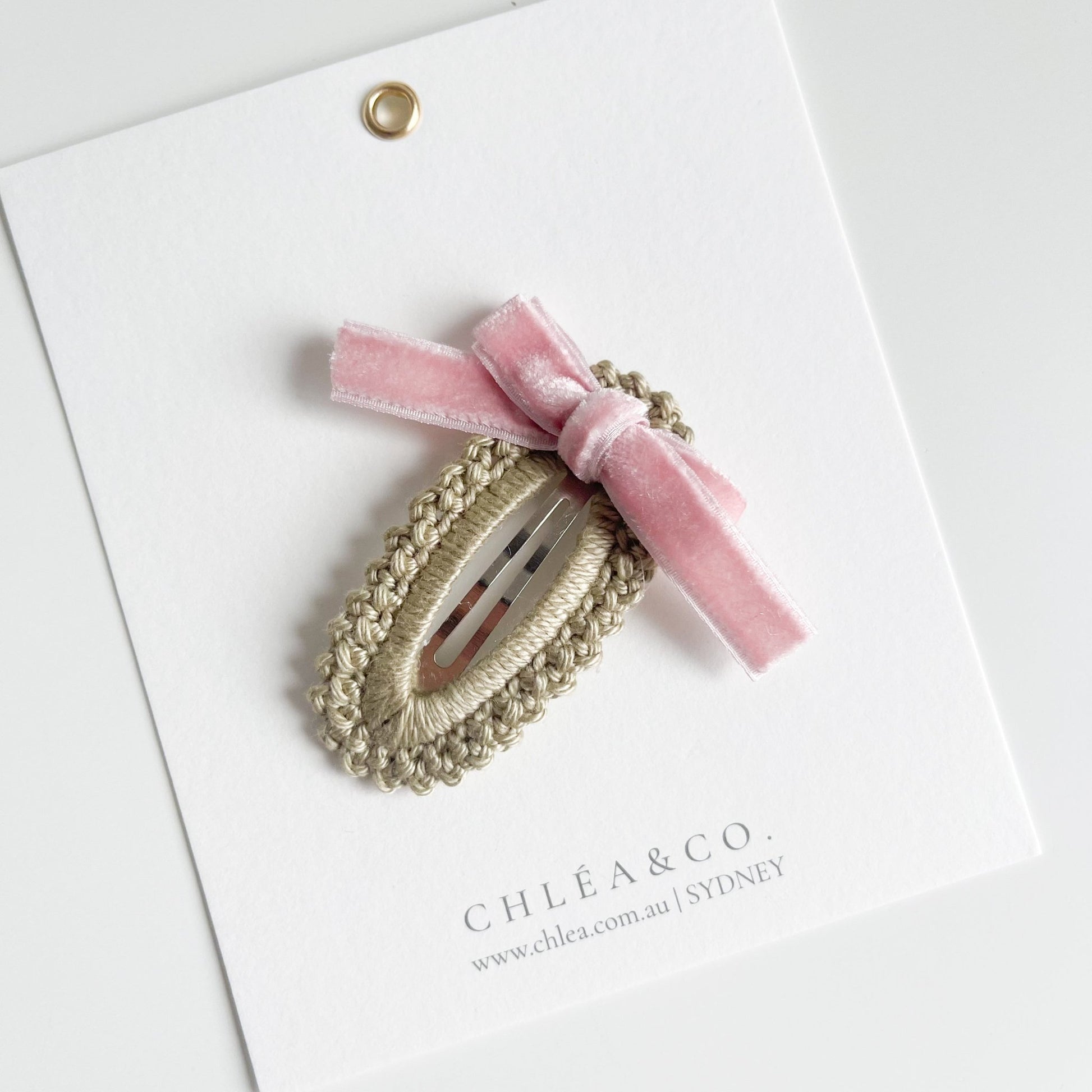 Ciella Crochet Clip - Chléa & Co.