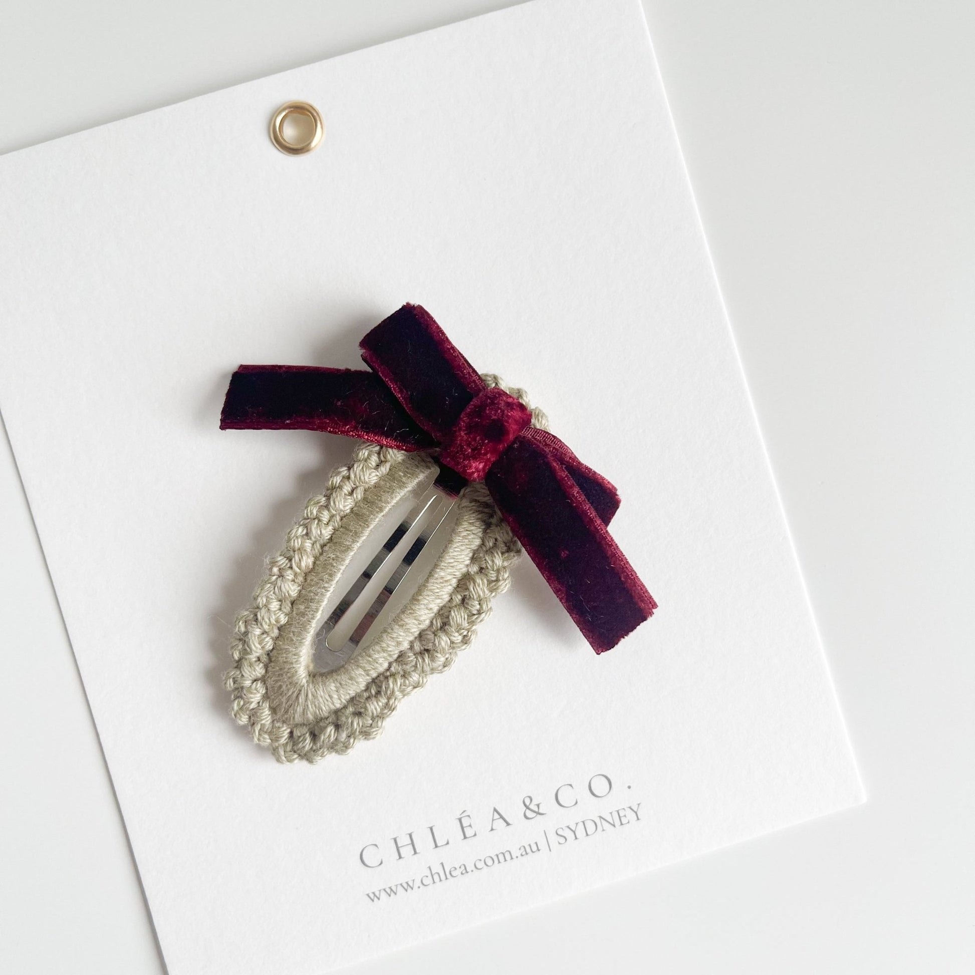 Ciella Crochet Clip - Chléa & Co.