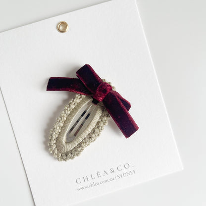 Ciella Crochet Clip - Chléa & Co.