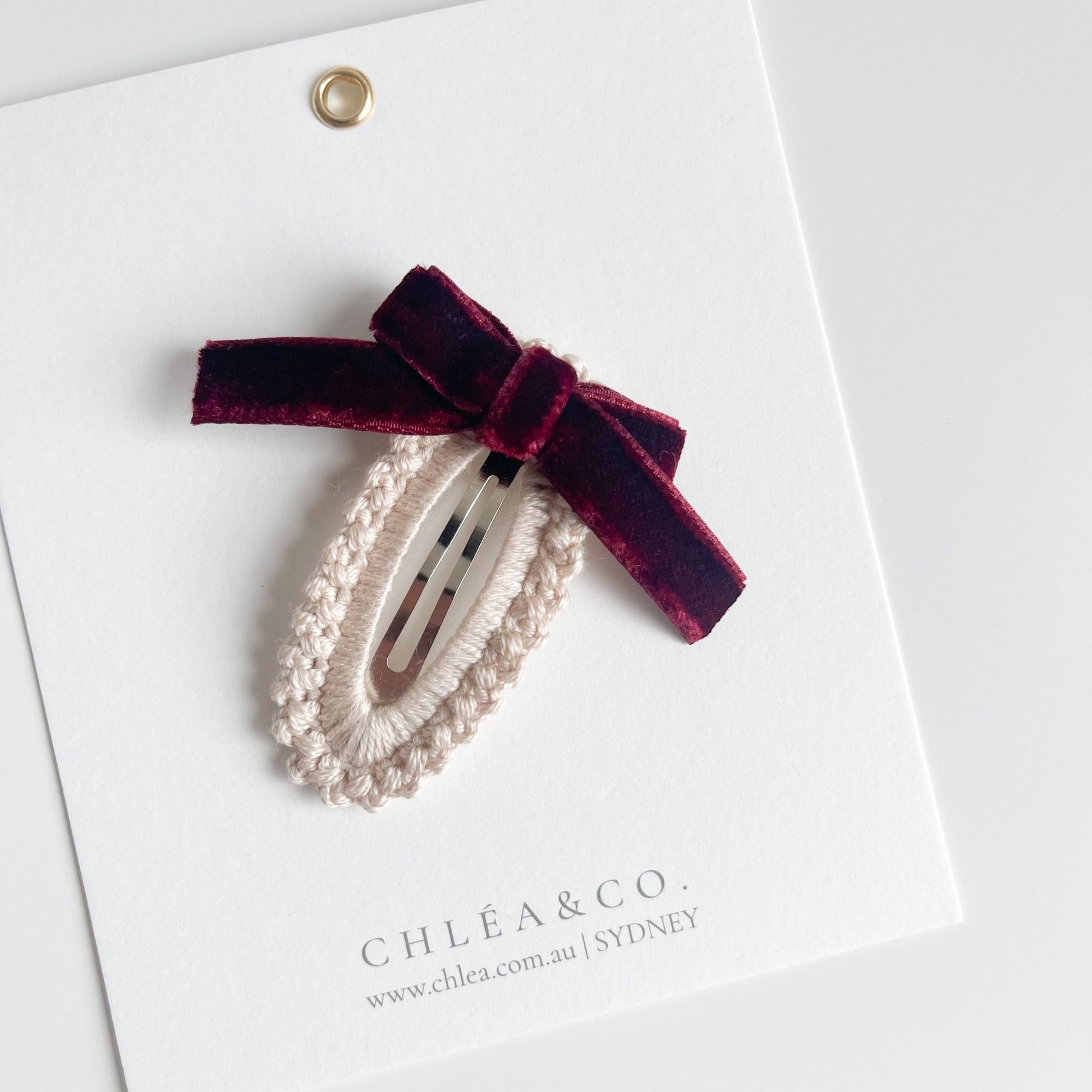 Ciella Crochet Clip - Chléa & Co.
