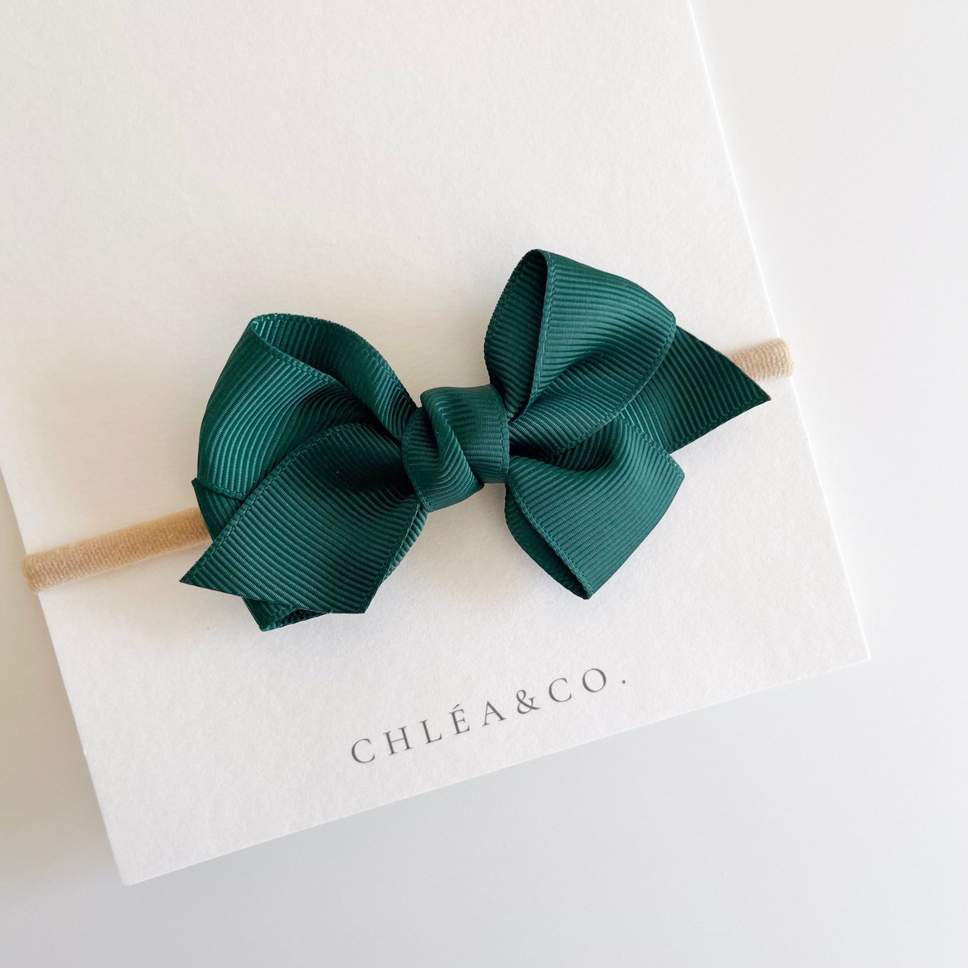 Classic Ribbon Bow Headband - Chléa & Co.