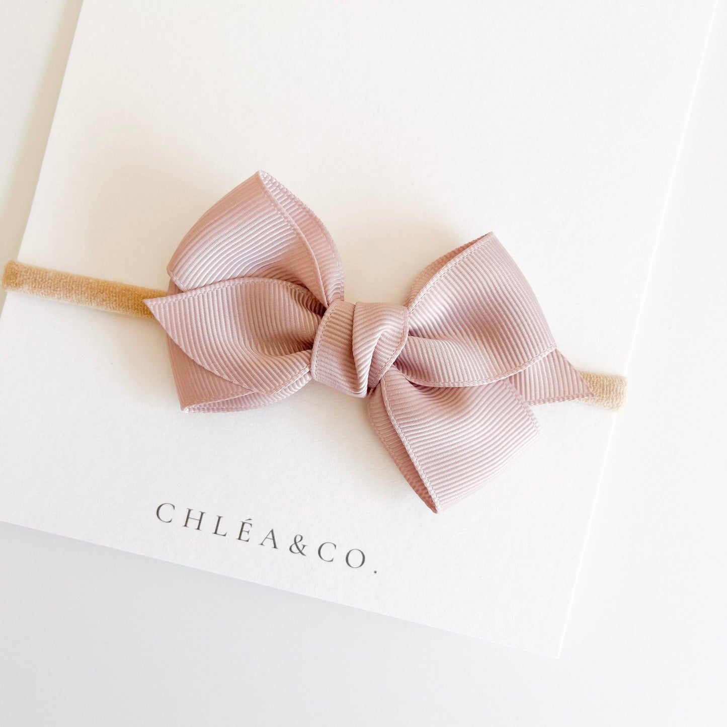 Classic Ribbon Bow Headband - Chléa & Co.