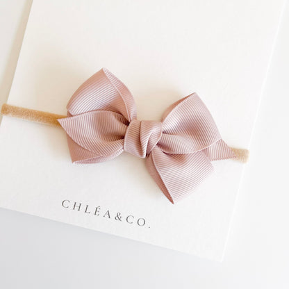 Classic Ribbon Bow Headband - Chléa & Co.