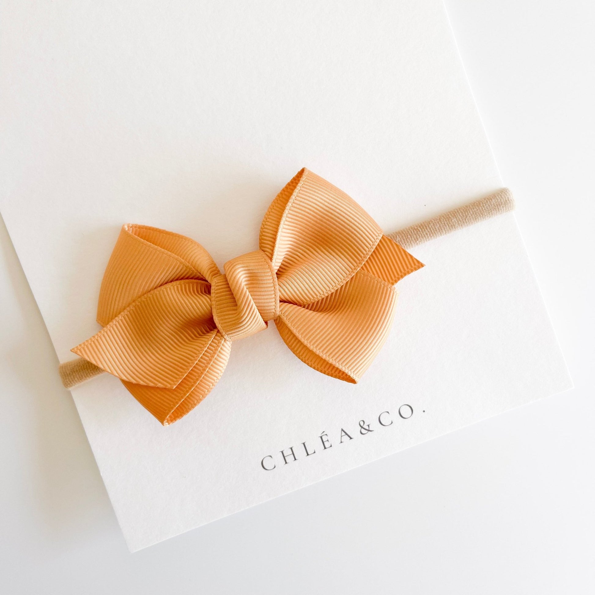 Classic Ribbon Bow Headband - Chléa & Co.
