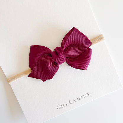 Classic Ribbon Bow Headband - Chléa & Co.