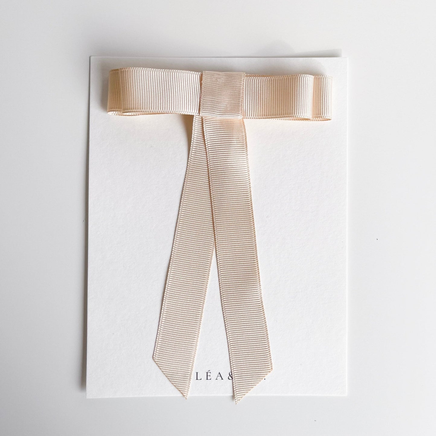 Classic Ribbon Long Tail Bow - Chléa & Co.