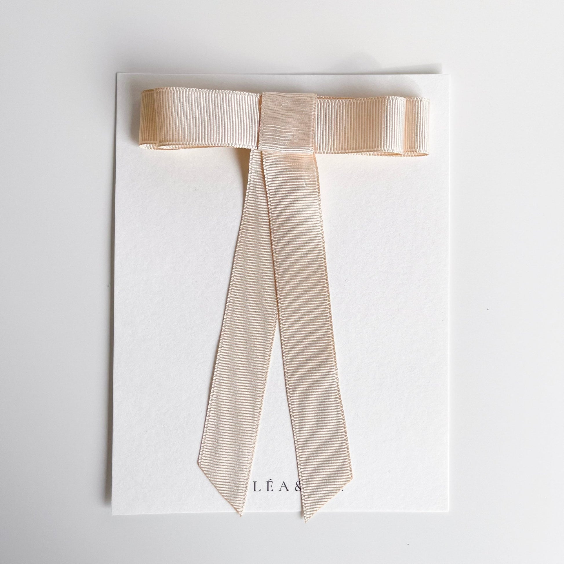 Classic Ribbon Long Tail Bow - Chléa & Co.