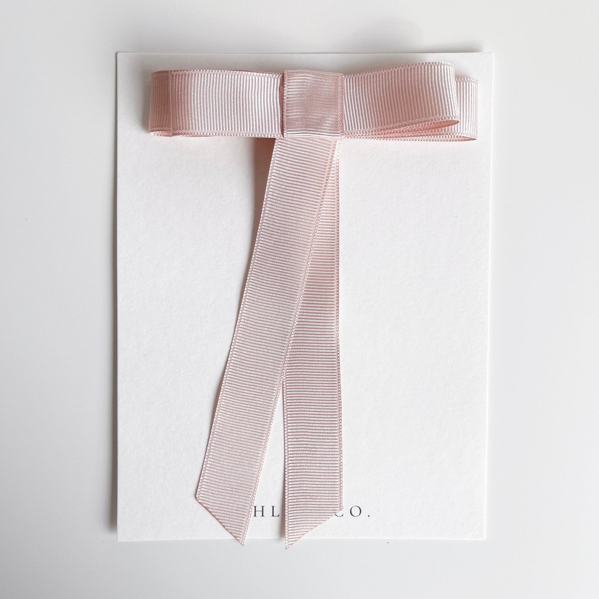 Classic Ribbon Long Tail Bow - Chléa & Co.