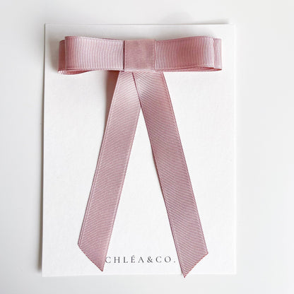 Classic Ribbon Long Tail Bow - Chléa & Co.