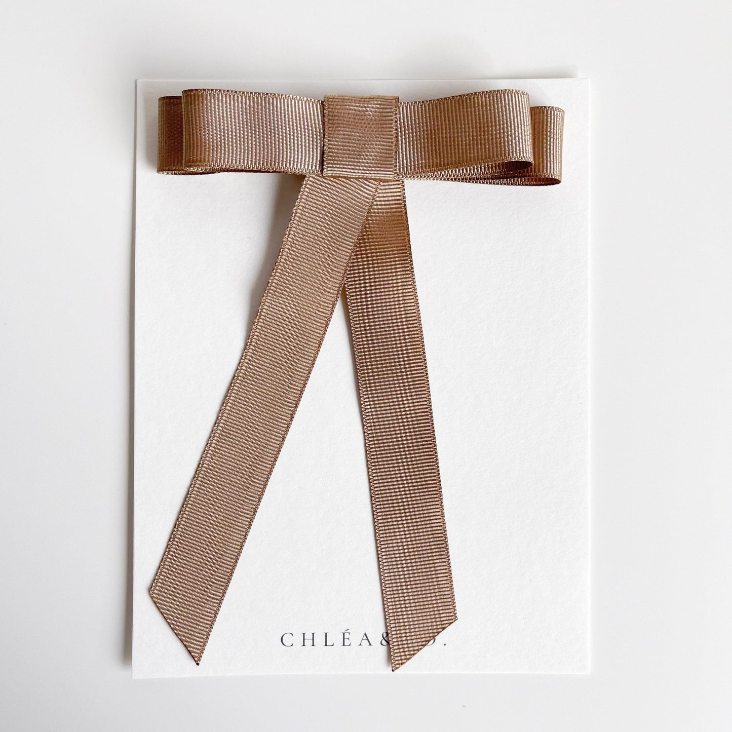 Classic Ribbon Long Tail Bow - Chléa & Co.