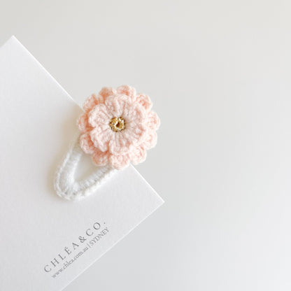 Dahlia Crochet Hair Clip - Chléa & Co.