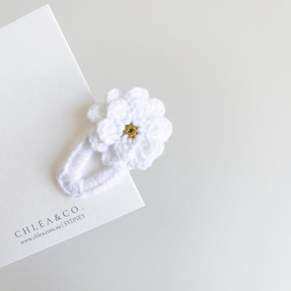 Dahlia Crochet Hair Clip - Chléa & Co.