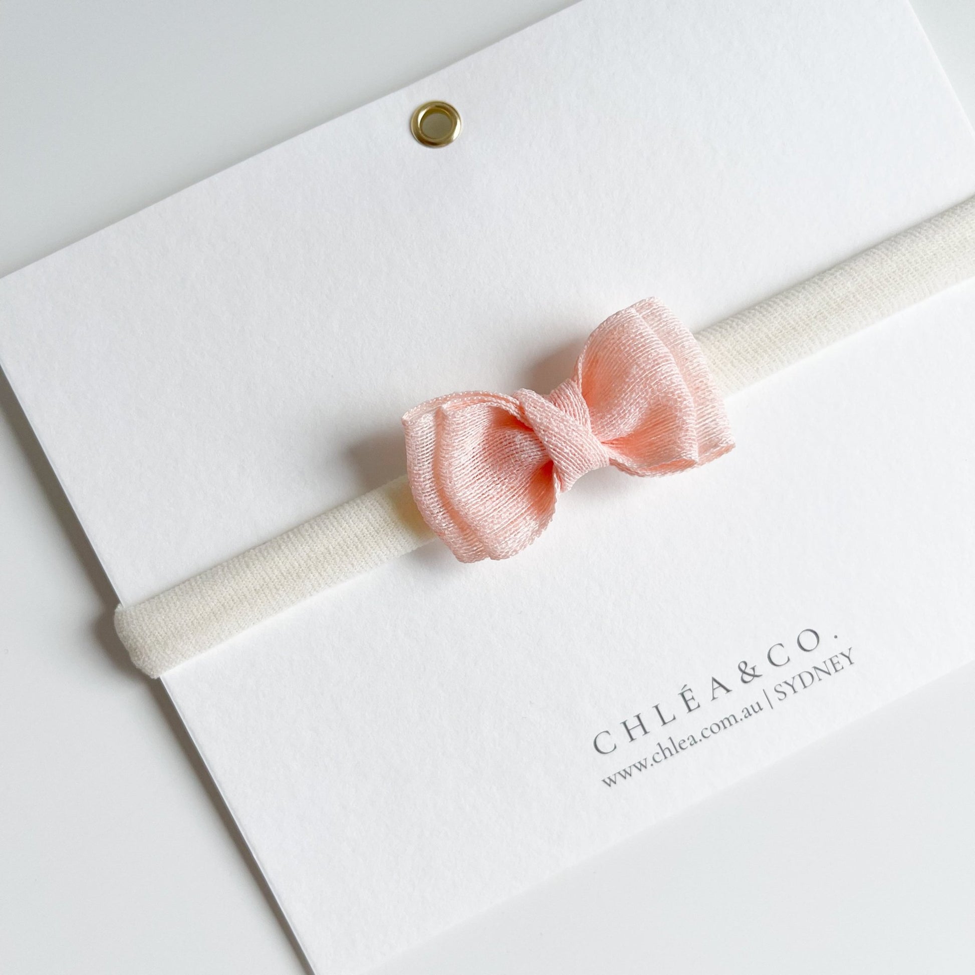 Delanie Bow Headband - Chléa & Co.