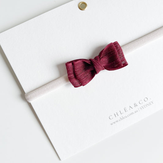 Delanie Bow Headband - Chléa & Co.