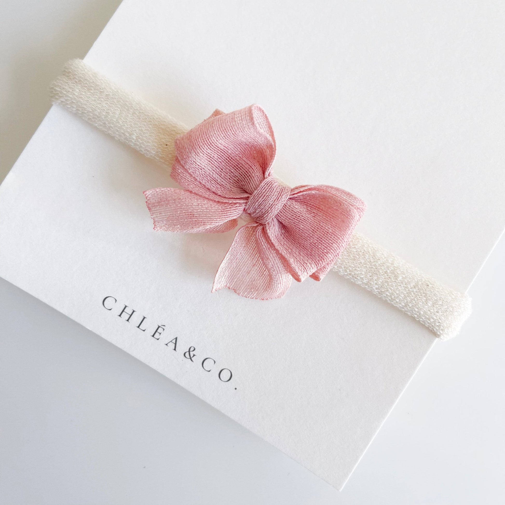 Delia Bow Headband - Chléa & Co.