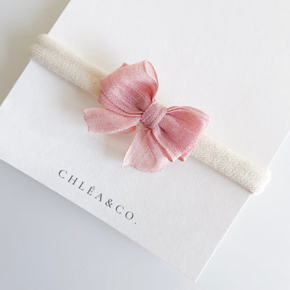 Delia Bow Headband - Chléa & Co.