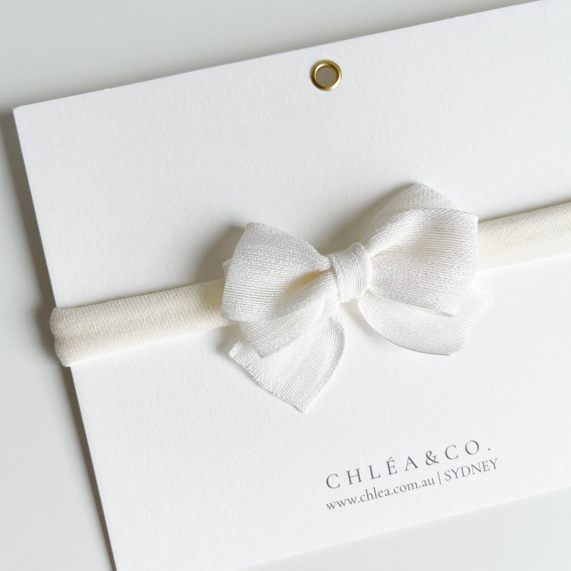Delia Bow Headband - Chléa & Co.