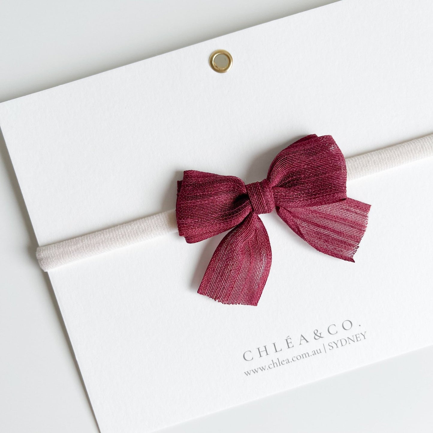 Delia Bow Headband - Chléa & Co.