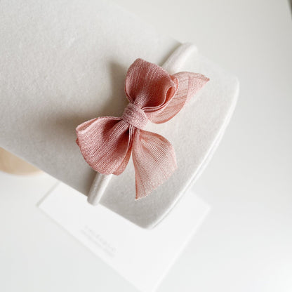Delia Bow Headband - Chléa & Co.