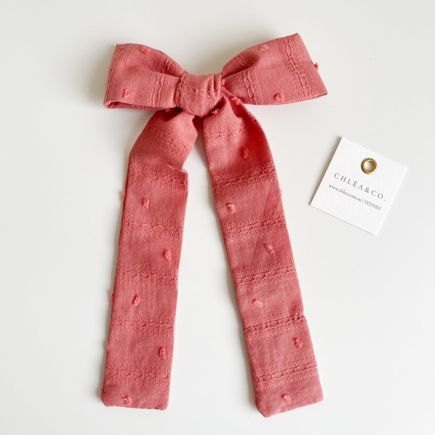 Dottie Long Tail Bow - Chléa & Co.