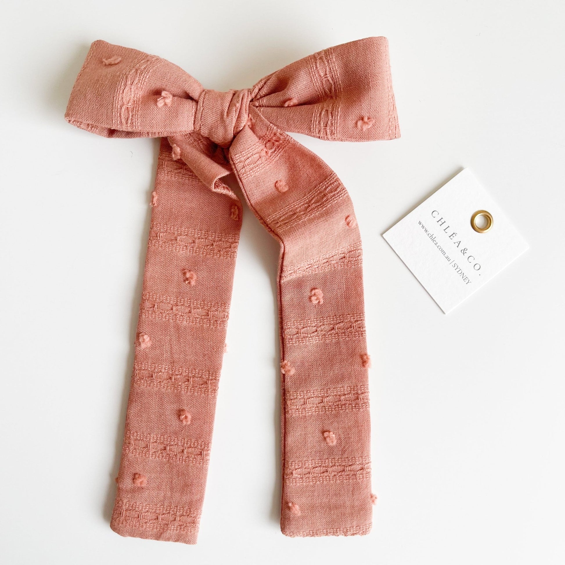 Dottie Long Tail Bow - Chléa & Co.