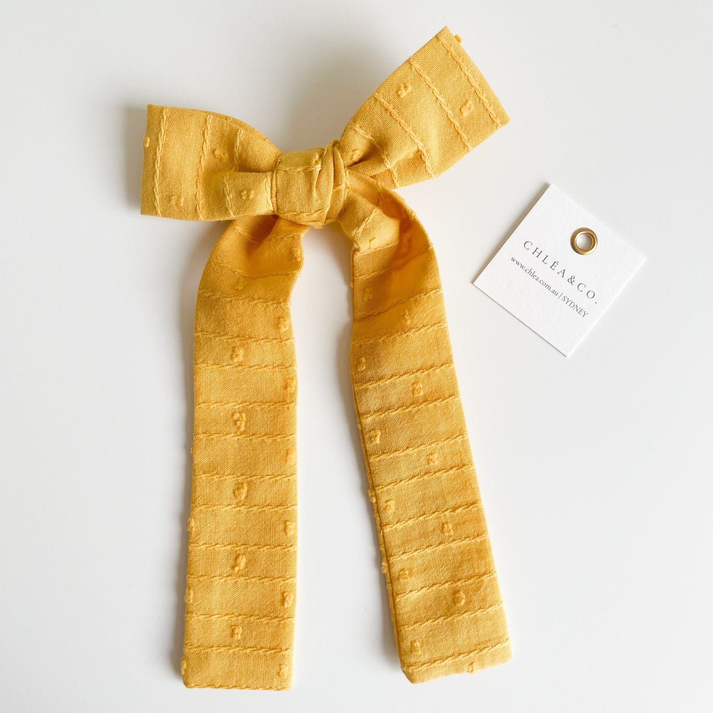 Dottie Long Tail Bow - Chléa & Co.