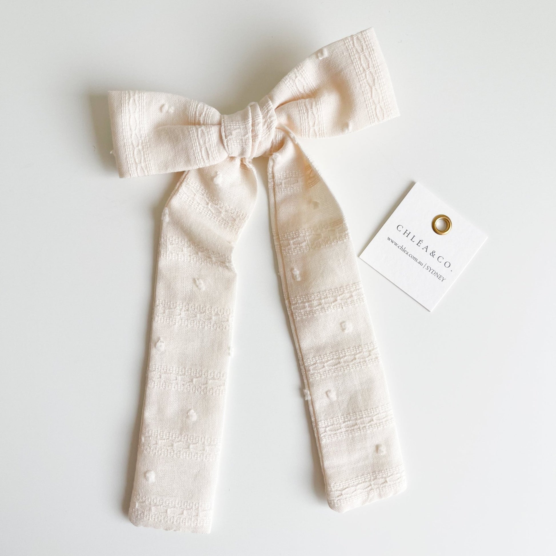 Dottie Long Tail Bow - Chléa & Co.