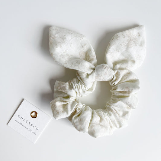 Elena Floral Scrunchie - Chléa & Co.