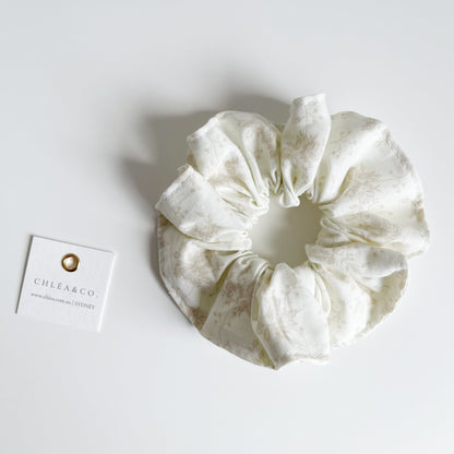 Elena Floral Scrunchie - Chléa & Co.