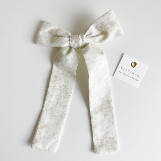 Elena Long Tail Bow - Chléa & Co.