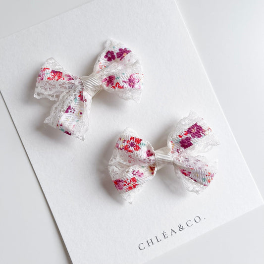 Eloise Lace Pigtail Set - Chléa & Co.