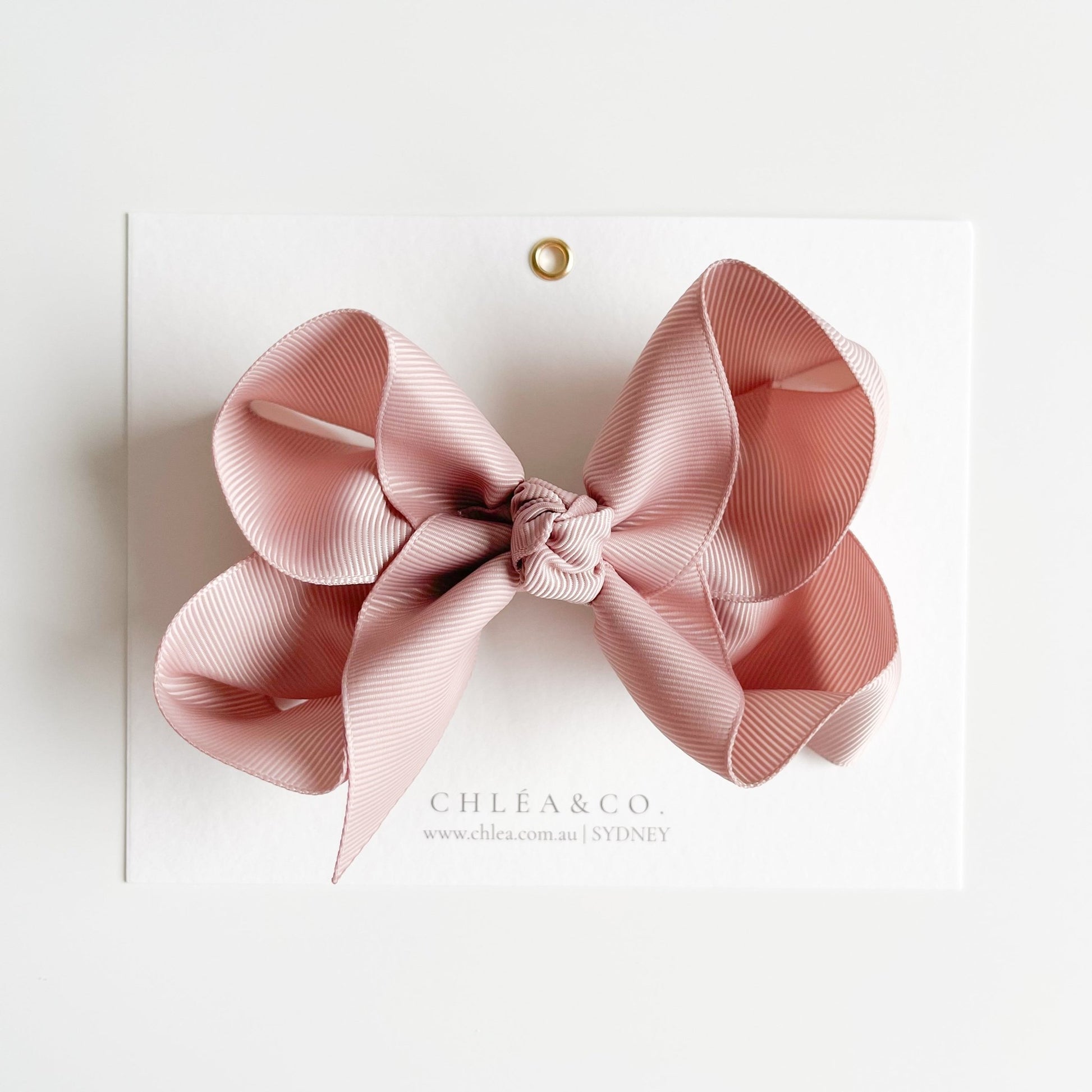 Emilia Ribbon Bow Clip - Chléa & Co.