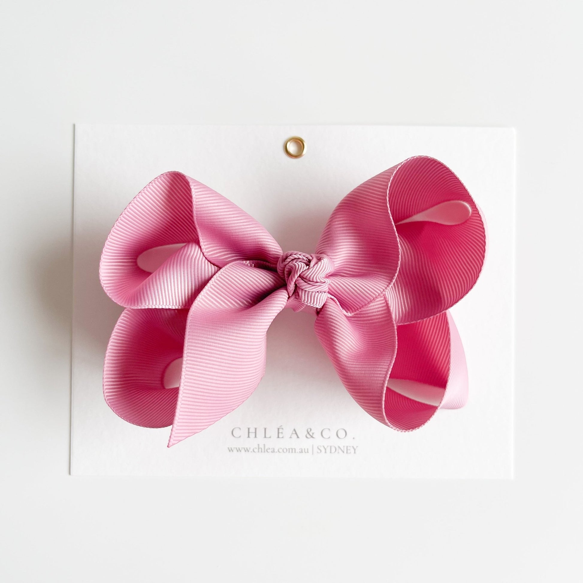 Emilia Ribbon Bow Clip - Chléa & Co.