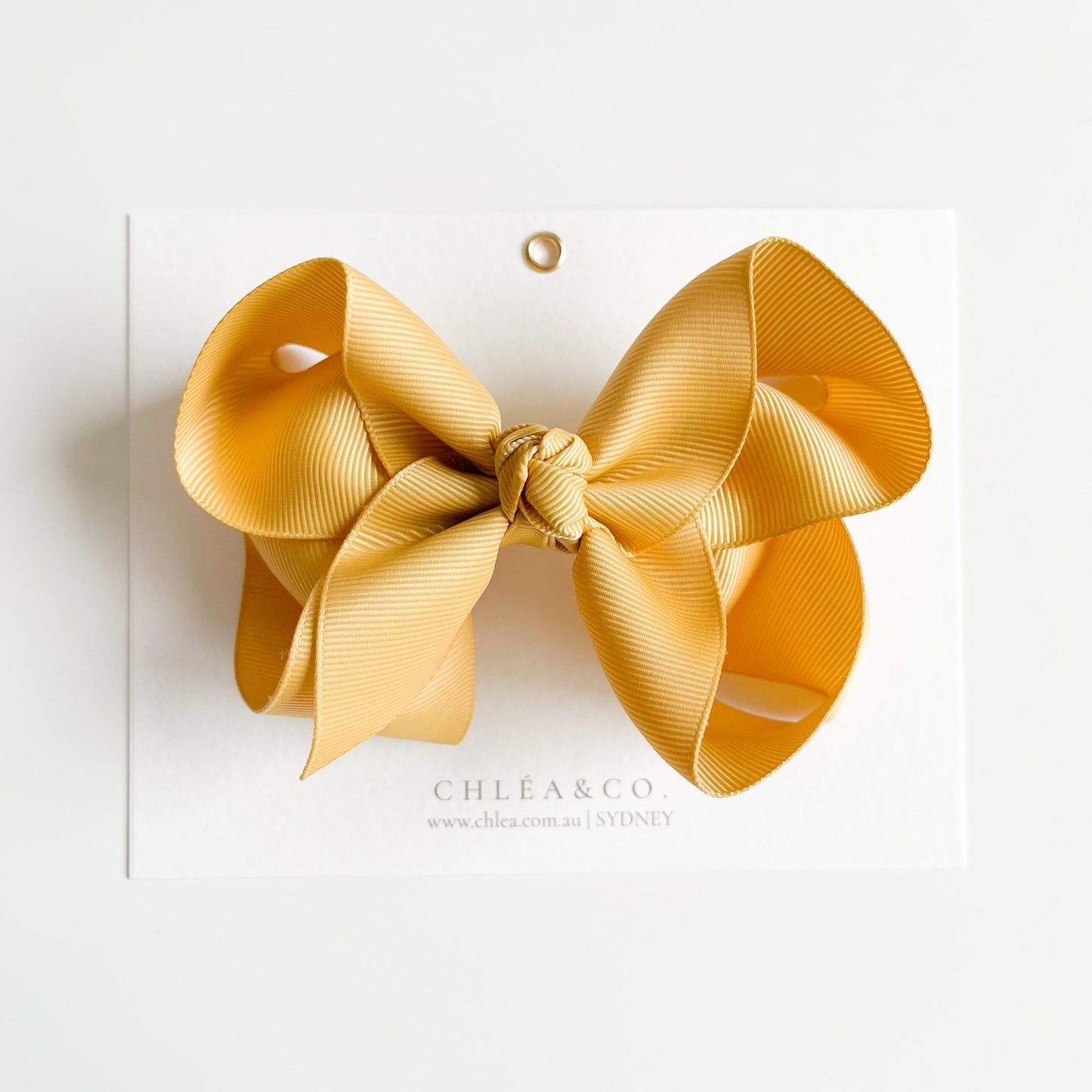 Emilia Ribbon Bow Clip - Chléa & Co.