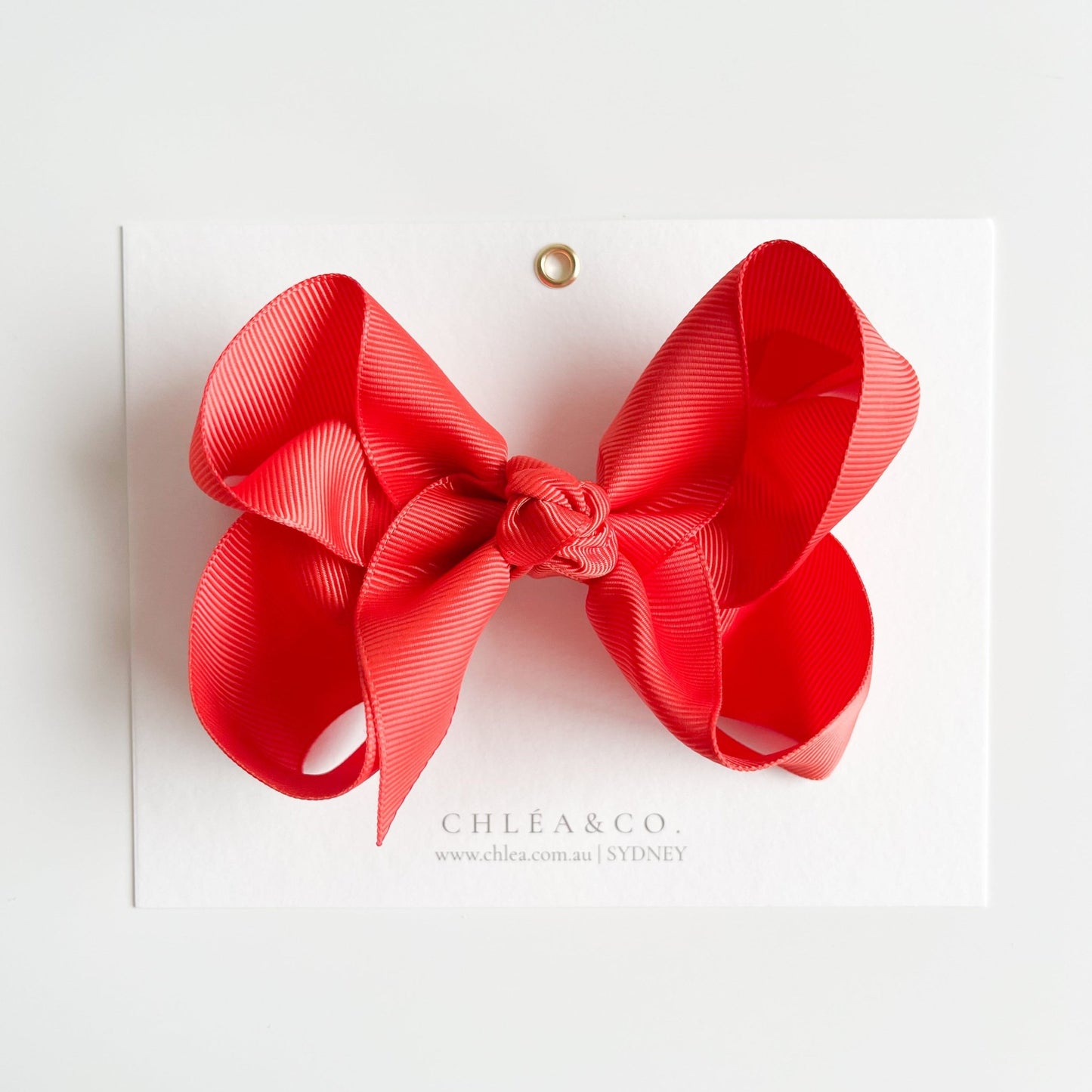 Emilia Ribbon Bow Clip - Chléa & Co.