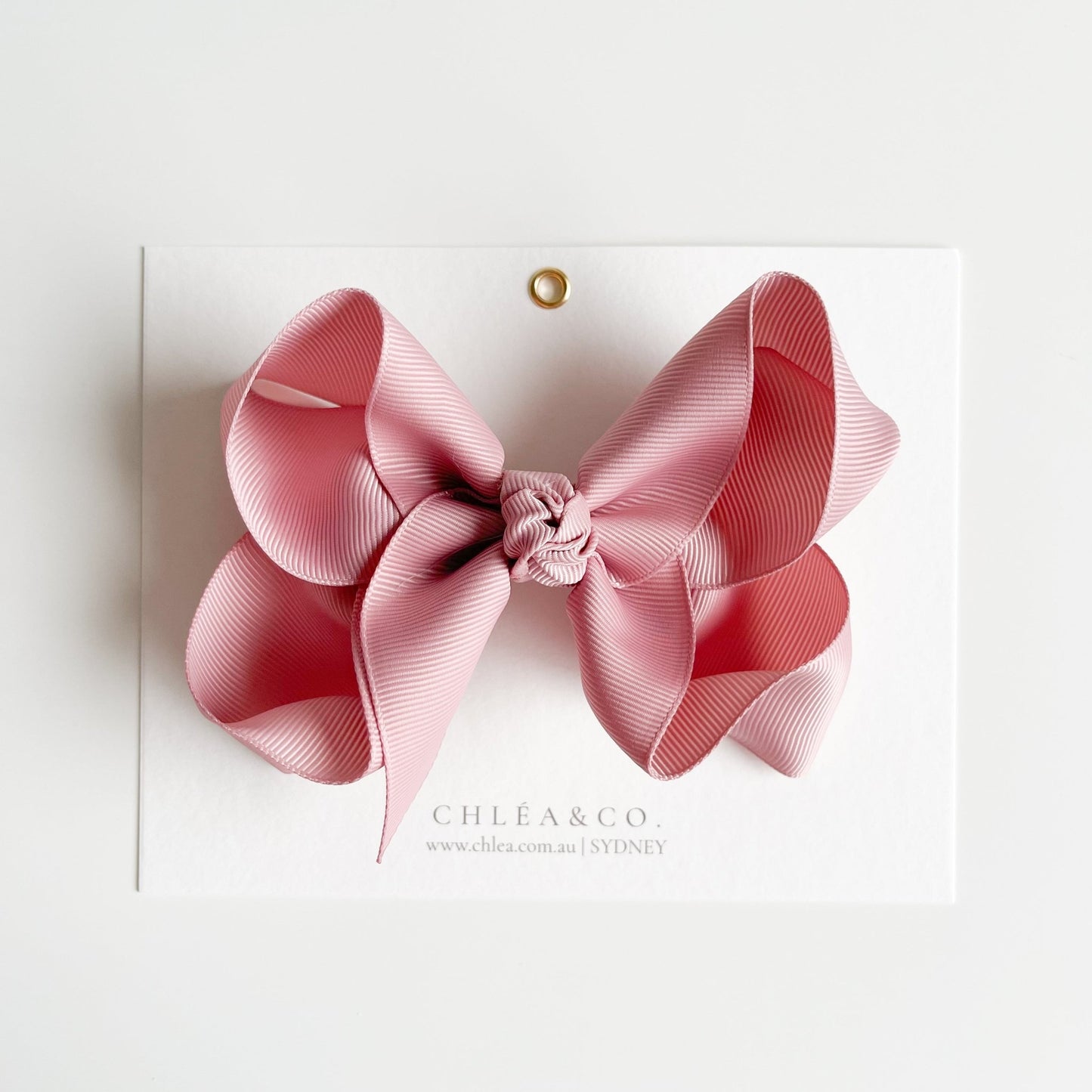 Emilia Ribbon Bow Clip - Chléa & Co.