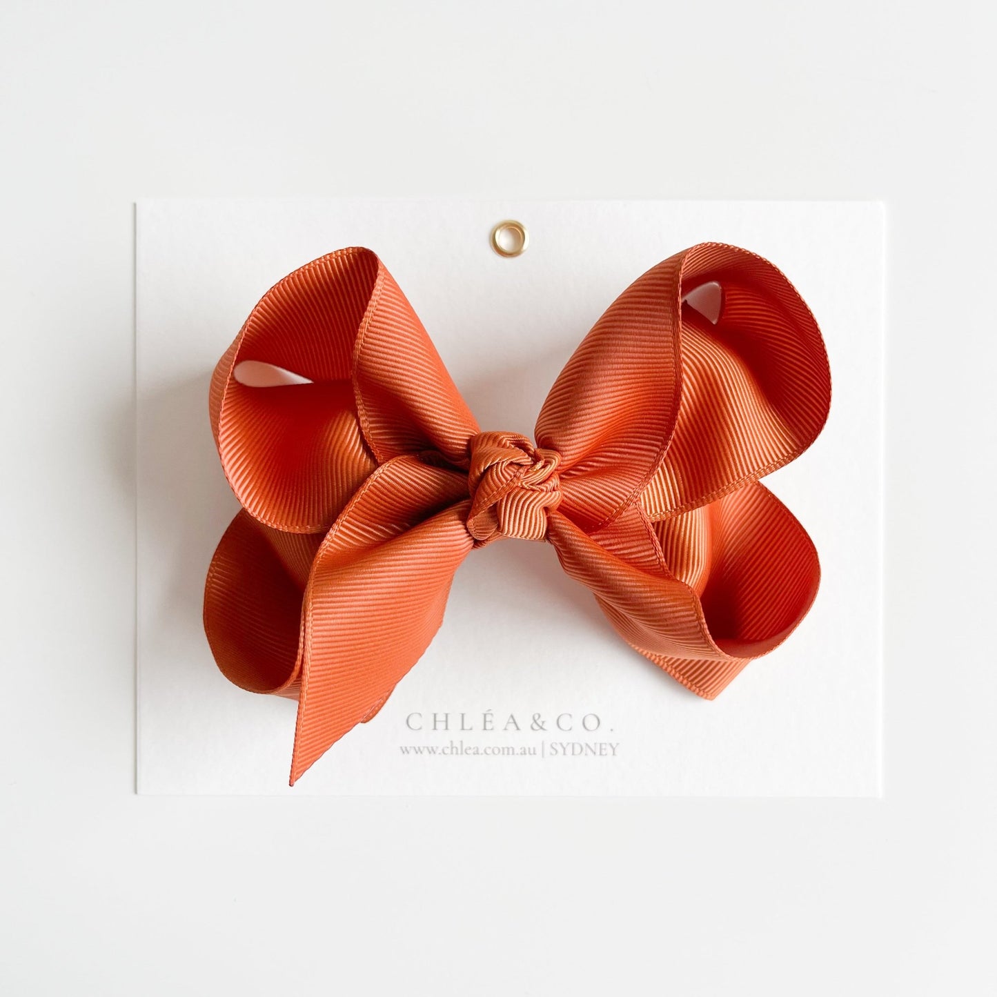 Emilia Ribbon Bow Clip - Chléa & Co.